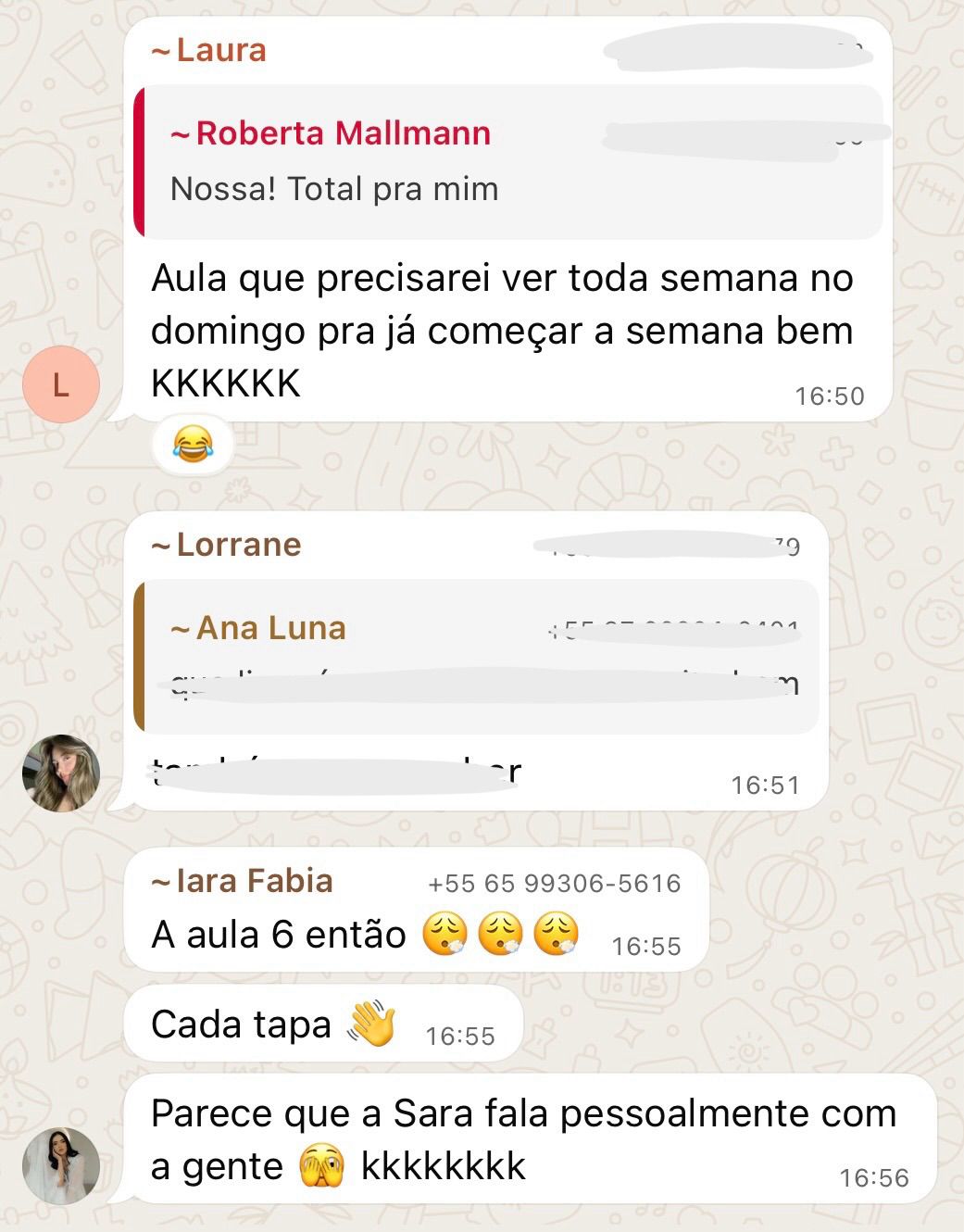Depoimento comunidade