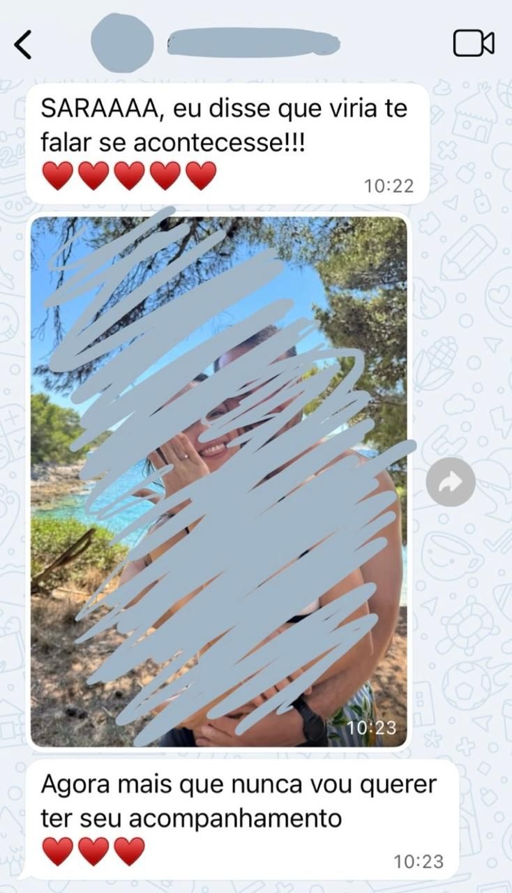 Depoimento de aluna